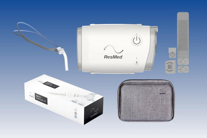 Resmed AirMini Automatic CPAP HumidX Starter Kit (AirFit P10 Mask Included)